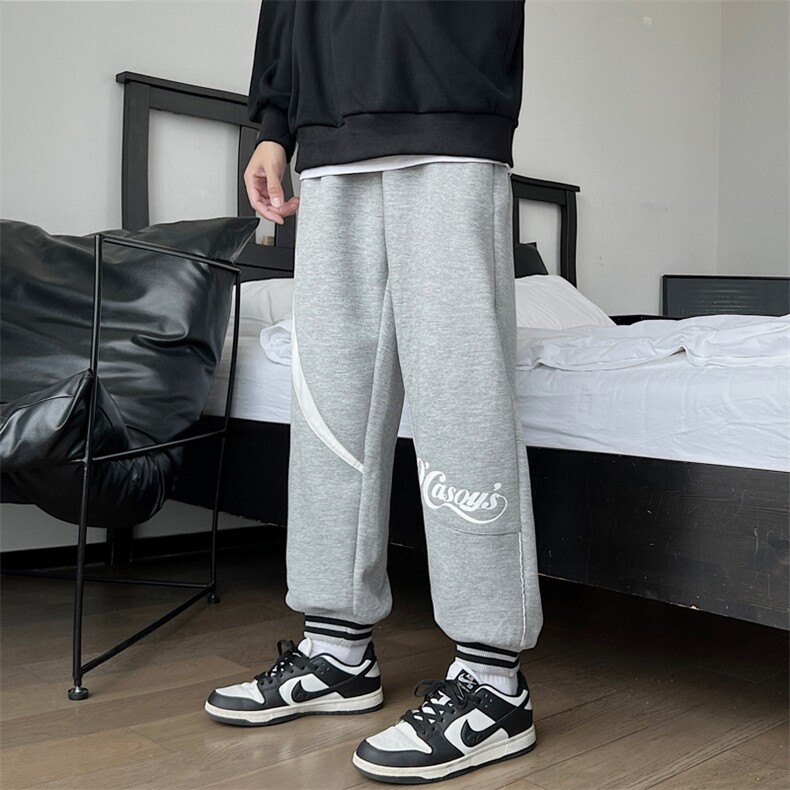 秋季新款男港风百搭卫裤K3223-P40控78,男装休闲裤,星座717