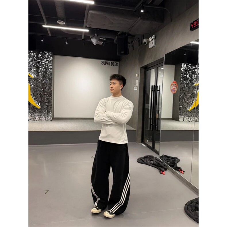 网图现货半高领中高领纯色插肩袖长袖打底T恤徳绒衫DR03特P22,男装T恤,电商C310