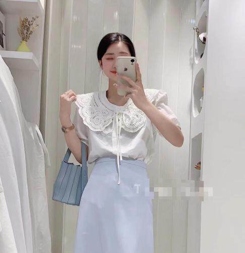 夏季新款短袖上新中，，女装，时代公主