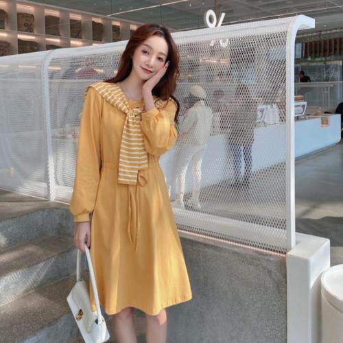 【现货】早春新款韩版学院风连衣裙，女装连衣裙，E莎