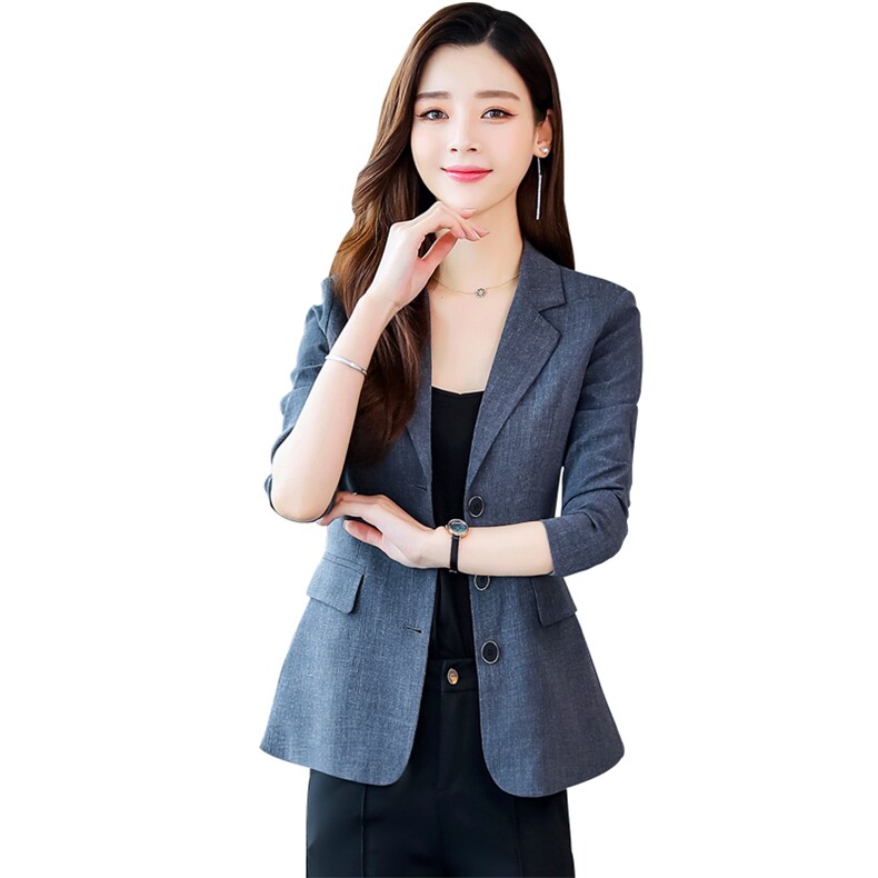2021年秋季时尚潮流舒适西装排扣休闲气质个性,女装西装,曼娅璐