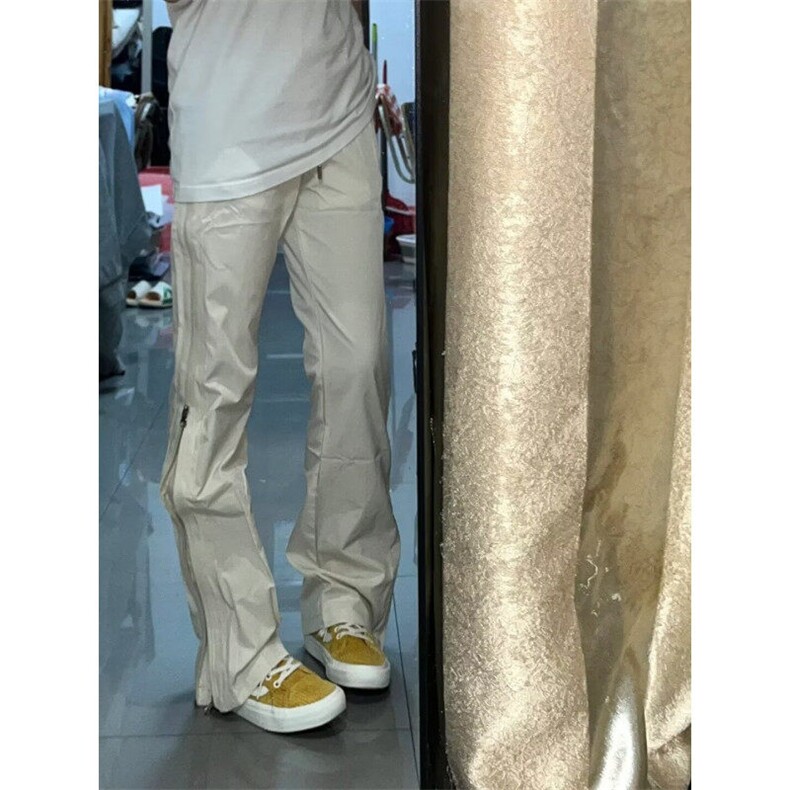 DB339-P48新款直筒男女牛仔裤新款显高显瘦阔腿拖地裤-网图现货,男装休闲裤,星座603-2
