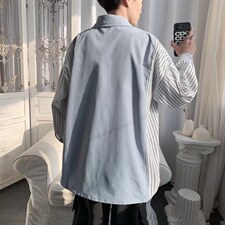 长袖衬衫春款男港风潮流C710P36,男装衬衫,星座1116-2