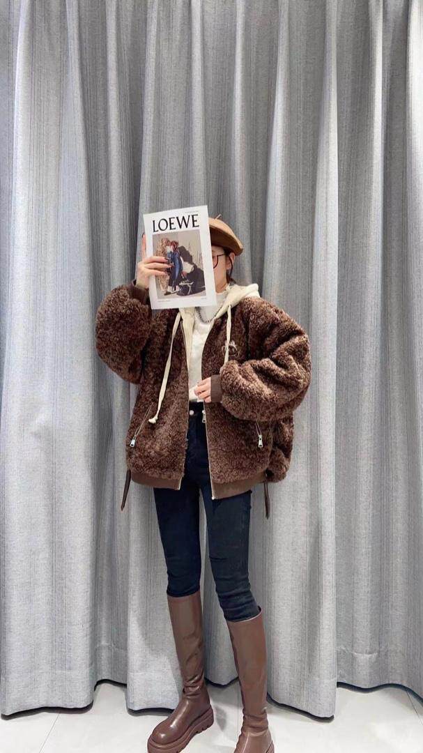 冬装新款皮毛一体拼接针织帽，其它，姚姚家