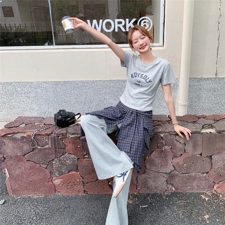 【新款现货】灰色设计感运动套装088-7727P165K228,女装套装/套裙,2C088
