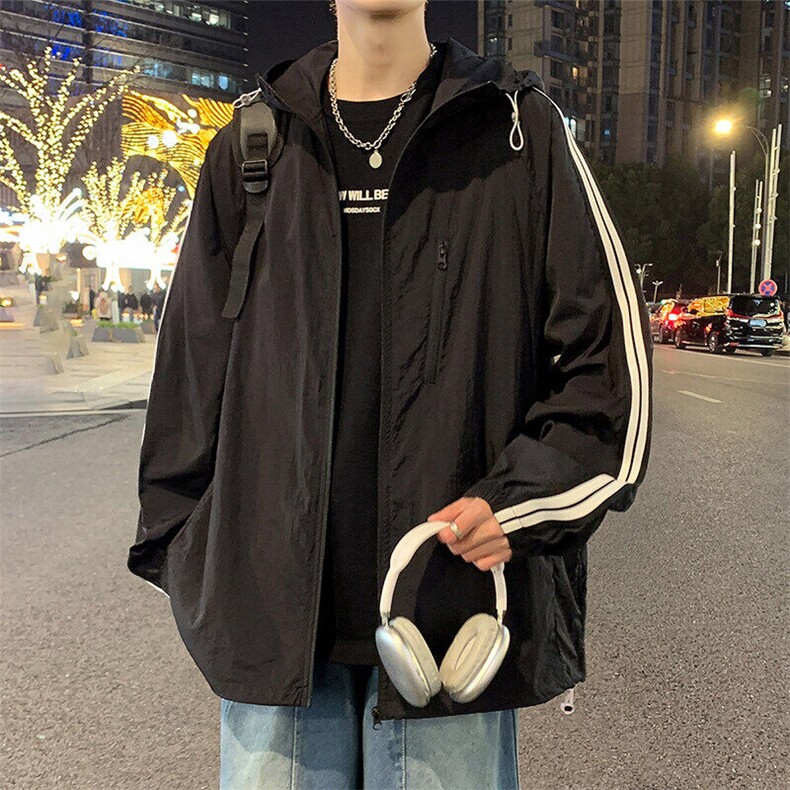 夏季新款时尚防晒服男女皮肤衣户外外套夹克，男装防晒衣，星座1206-1（原A206-1）