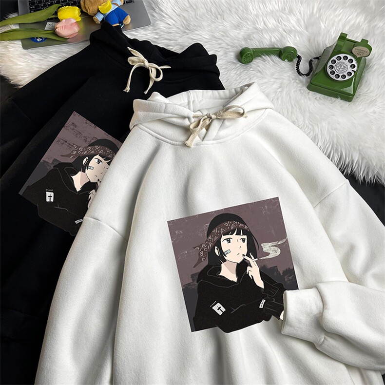 WY2122-P35加绒款-P40纯棉连帽卫衣男大码运动帽衫宽松薄,男装卫衣,电商A040