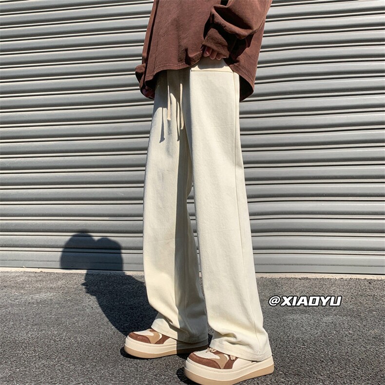 XZ616春季新款纯棉百搭宽松直筒休闲裤TY519P45控58,男装休闲裤,星座512A（原616）