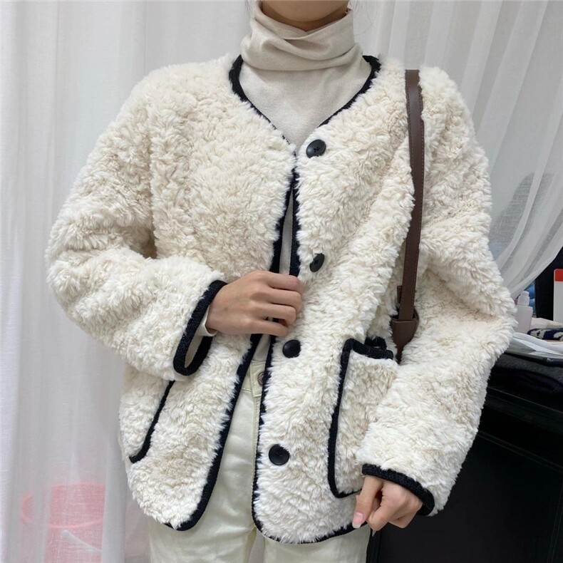 冬季毛毛外套，其它，品晗