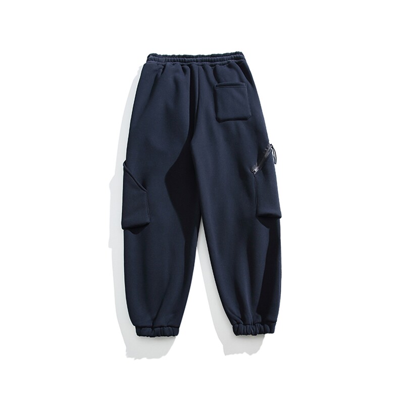 2026冬季新款男装日系宽松加绒加厚运动休闲裤束脚卫裤P856-F96,男装休闲裤,电商A101（原外27）