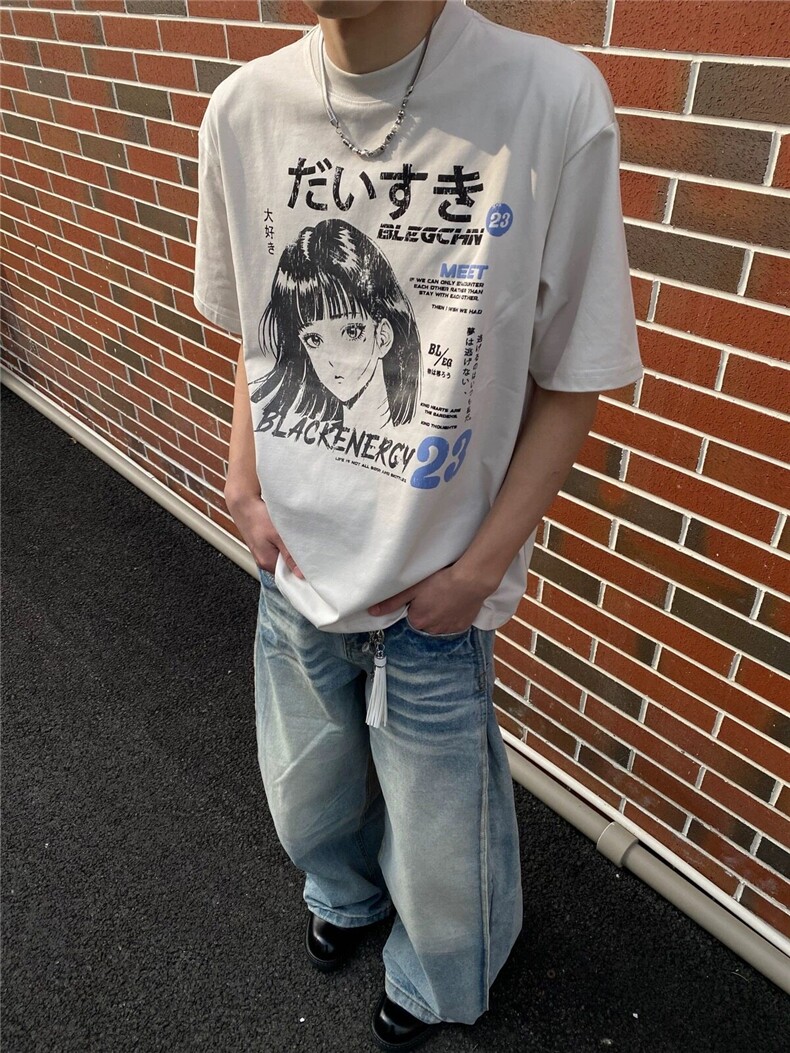 XZ809A/MBN04/P20/控38重磅印花美式复古圆领T恤,男装T恤,星座809A(原222-1)