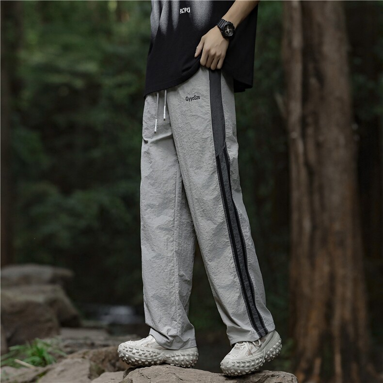 DH962-P40美式冲锋裤男款夏季薄款潮牌百搭运动休闲裤潮流宽松裤,男装休闲裤,星座603-2