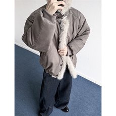 M96045-特批100美式麂皮绒座山雕棉衣外套，男装棉衣，星座1503