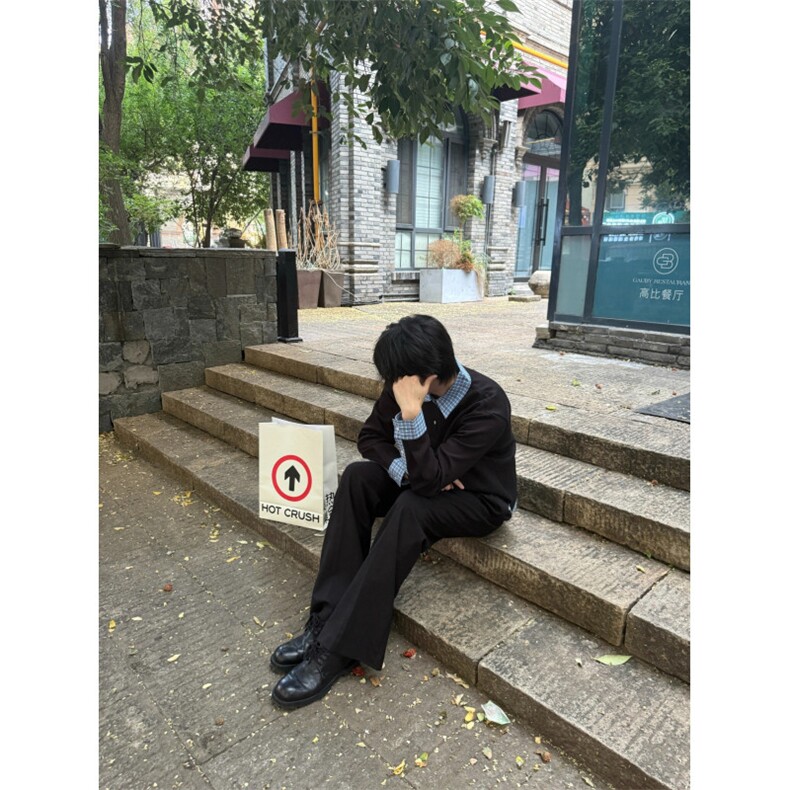 格子撞色长袖卫衣韩版休闲外套D328-WW07-P58,女装短外套,电商D328