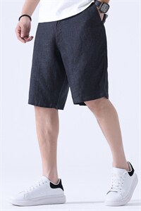 冰丝短裤男夏外穿宽松商务休闲裤子男士五分裤夏季薄款2023新款潮图片