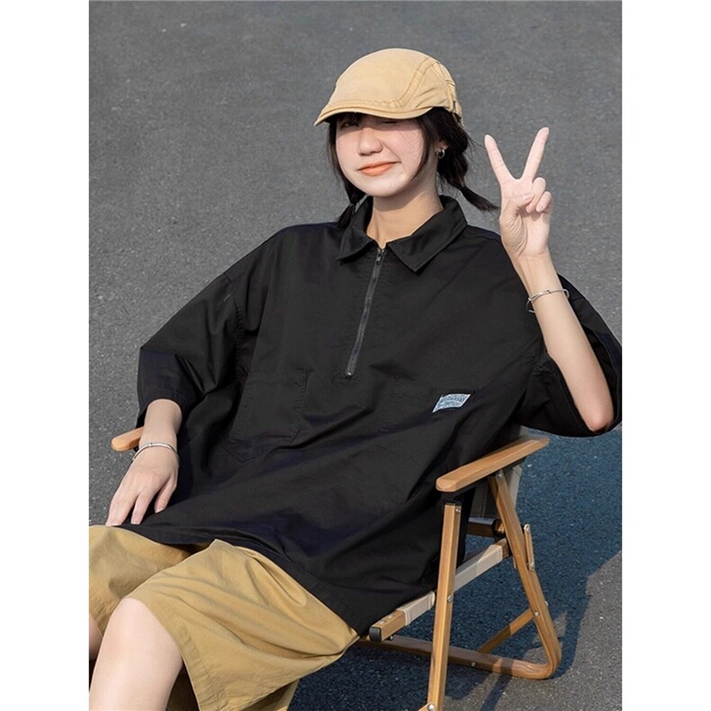 网络图现货夏季日系潮牌复古潮流青少年休闲短袖Polo衫J3311-P30,男装T恤,星座715-7