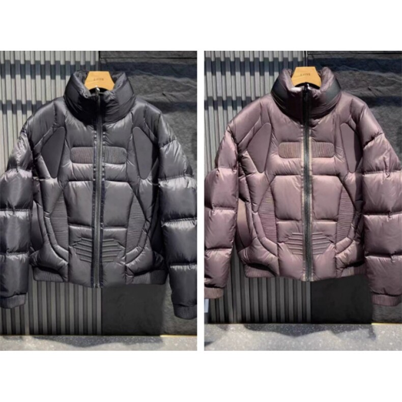 (网图) 90白鸭绒 200-260 克 潮流短款羽绒服外套 313B-8062-P365图片