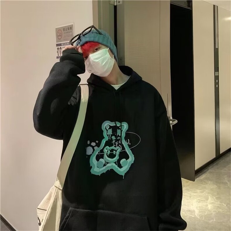 卫衣男潮ins港风潮流LM352P45,男装卫衣,星座1116-2