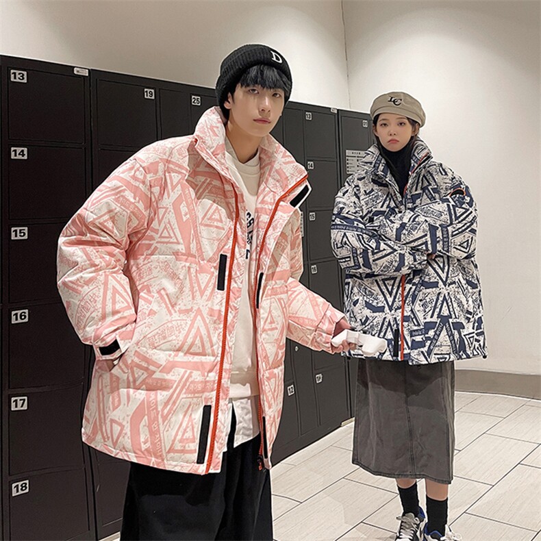 冬装新款羽绒服男情侣休闲加厚羽绒服男潮外套C606-150,男装羽绒服,星座911-2(原星座613-2）