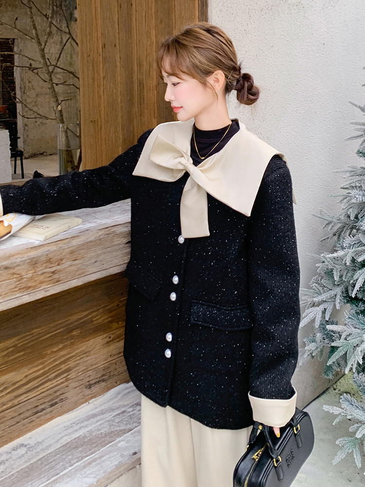 2025年冬季小香风90羽绒服210-6395-P255-K378中长款,女装羽绒服,浙宝210（原浙宝191）