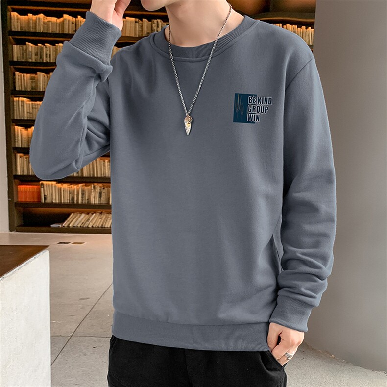 青少年秋季潮学生上衣卫衣长袖男生宽松圆领套头外套大码F071-P15，女装短外套，星座1816-2（原1210–2）