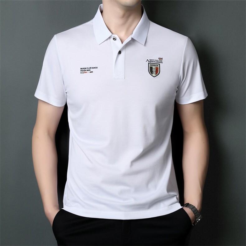 SQY9825男式2023年夏季新款T恤男短袖商务时尚休闲POLO衫男装P55,男装T恤,电商B360