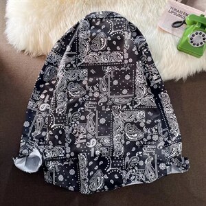 长袖衬衫男港风日系春季韩版潮流帅气衬衣CS45P26图片