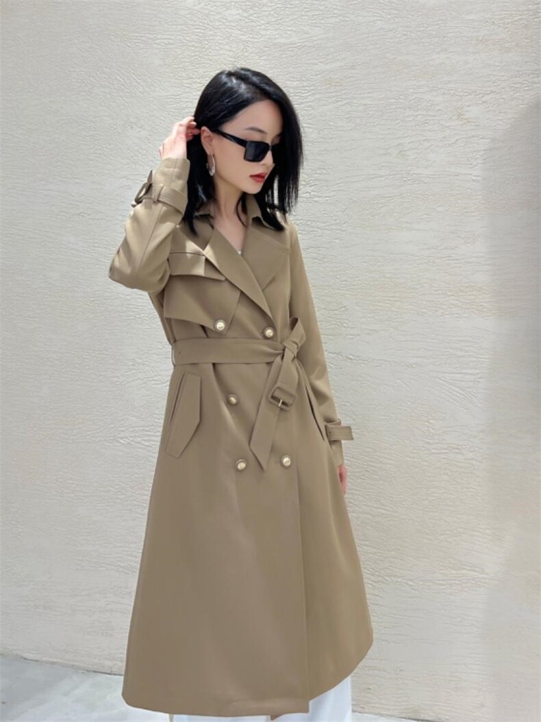 风衣外套，女装风衣，MZ 慕姿