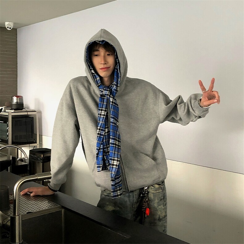 假两件拼接卫衣高品质WYJK01-P68控98现货,男装卫衣,星座807