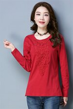 圆领舒适时尚潮流T恤2021年秋季个性休闲简约百搭，女装T恤，丽影随形