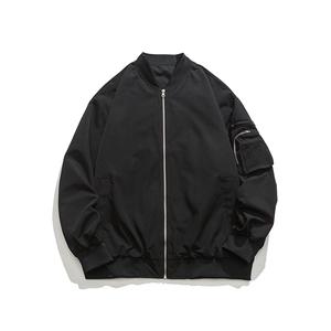新款飞行夹克男美式复古棒球服外套高街潮牌CYJK9271 P-75控价109图片