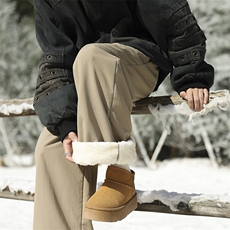 加绒加厚羊羔毛防水棉裤XZ604-K142JR-特P45控88，男装棉裤，星座604