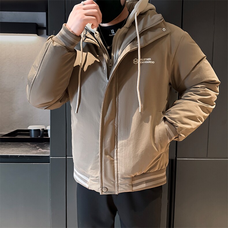 店主大棉衣冬季棉袄男社会小伙版型工装外套袄子8783-P138控178,男装棉衣,电商D327
