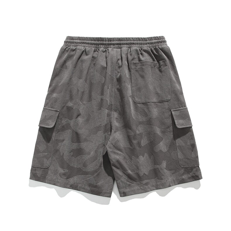 特P45无差价新款夏季潮流百搭时尚休闲短裤-HK7752日系白底,男装牛仔裤,电商A003