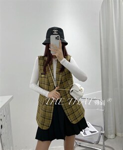 秋款马甲图片