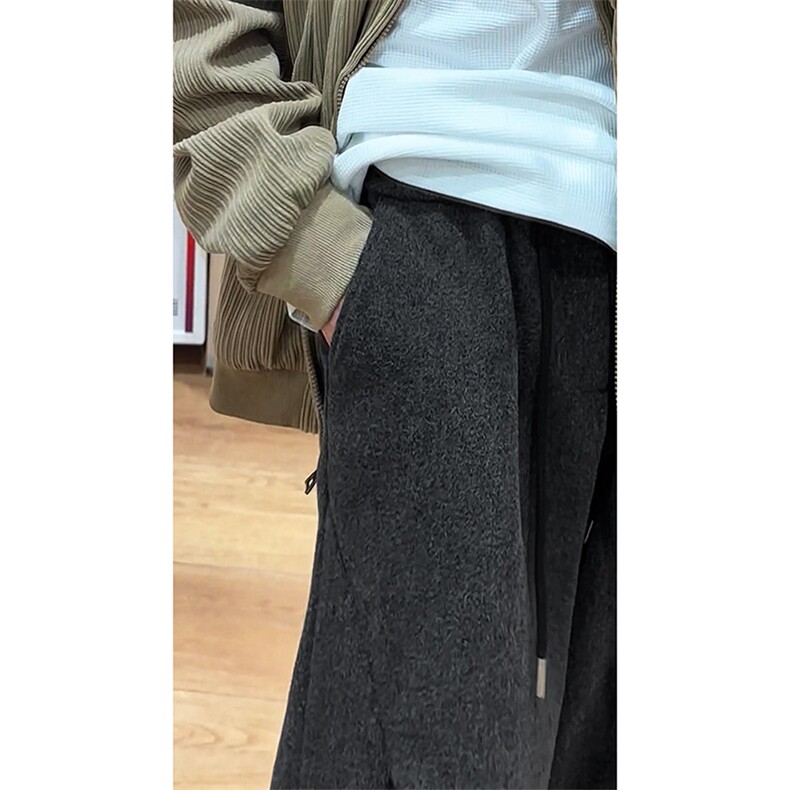 高街痞帅慵懒风休闲裤休闲时尚风格复古宽松长裤K674TP48控88,男装休闲裤,电商A102B