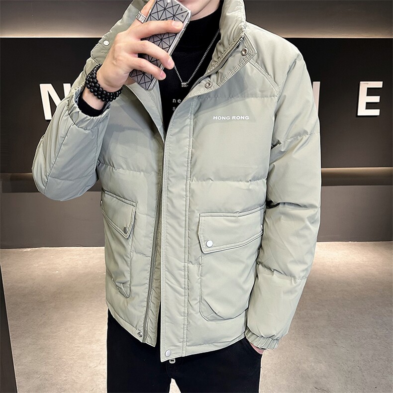AK87811钱塘2020-3简约时尚休闲冬季厚款中年男士羽绒服P170,男装羽绒服,钱塘207-3
