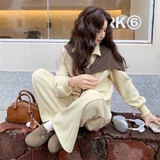 新款现货主推双拉链卫衣套装2513-P165-K238，女装套装/套裙，2C129