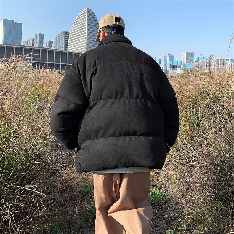 冬季防风棉衣面包服潮牌宽松休闲百搭棉衣外套,男装棉衣,星座410-6（原星座1304-1）