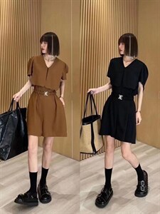 夏季新款两色连体裤,女装连体裤,久久索衣缘