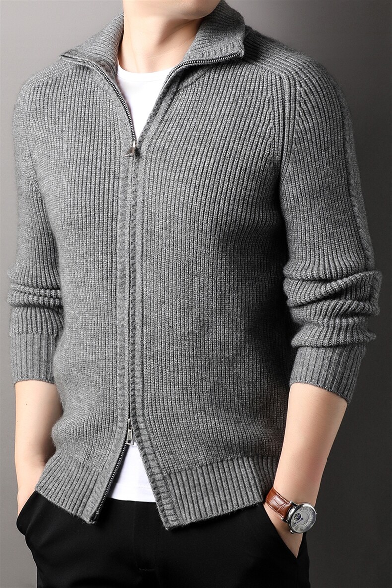 HPN-A32407秋季新款男士长袖开衫青年休闲外套服装,女装短外套,电商B360