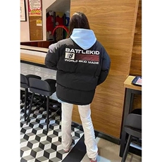 Z29-P66潮流气质慵懒流行ins高质量防水棉服时尚文艺百搭日系，男装棉衣，电商B323A