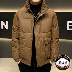 主推数据款 高品质冬季男士羽绒棉服 冬装加厚棉衣外套图片