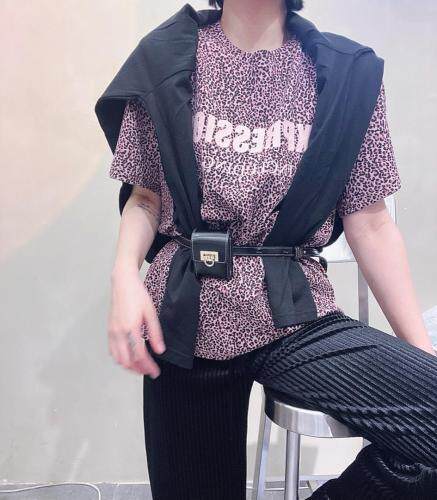 秋季新款磨毛豹纹短袖，其它，HEY.KK