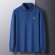 D66150钱塘2020-2中青年男士春秋薄款长袖休闲时尚T恤货稳P63，男装T恤，钱塘207-2