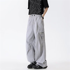 工装裤男女2025新款夏季酷飒风宽松直筒潮牌登山冲锋裤5645P42，男装工装外套，星座410-2