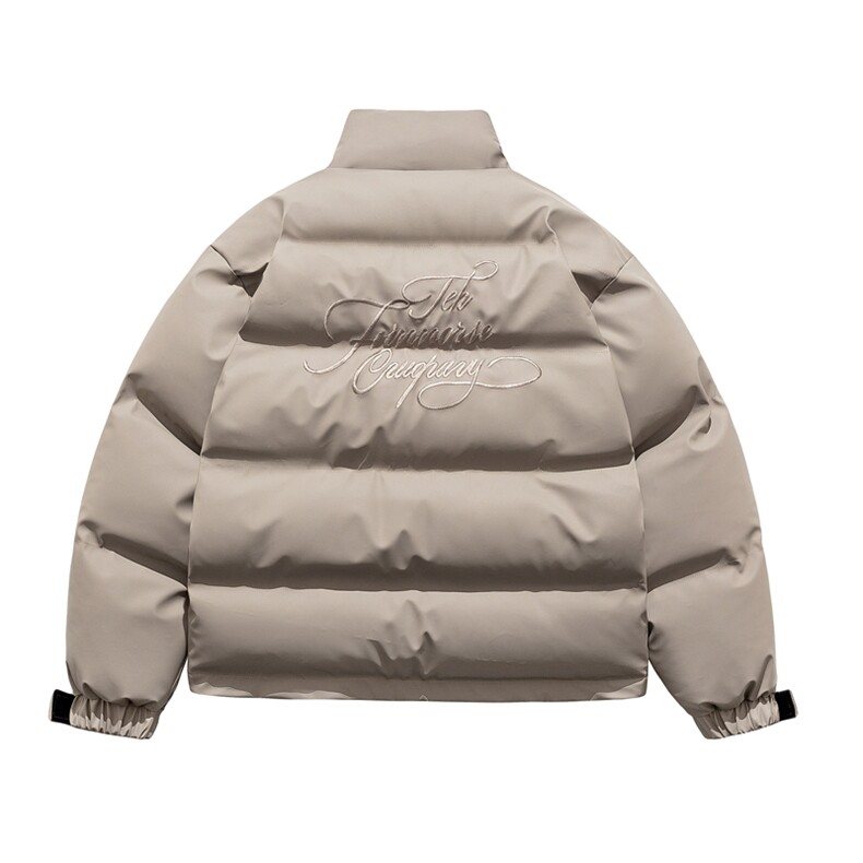 现货抖音美式高街刺绣PU皮棉服棉袄加厚保暖外套MY758-P108,男装棉衣,星座1213