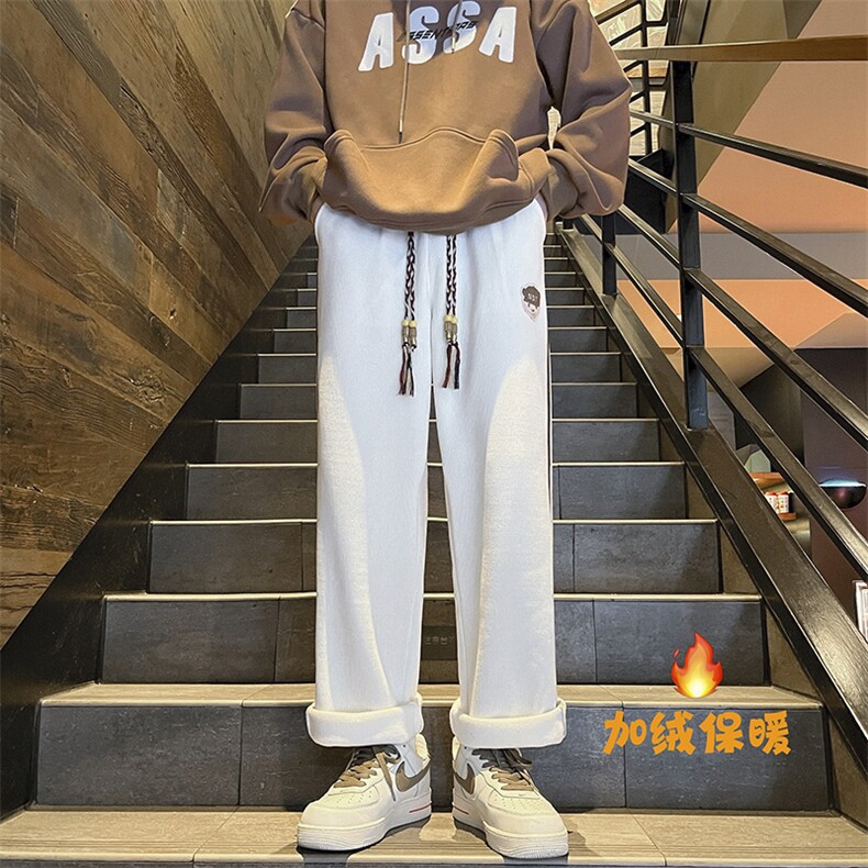 秋冬加绒加厚灯芯绒休闲裤KK375特P45加绒55,男装休闲裤,星座712