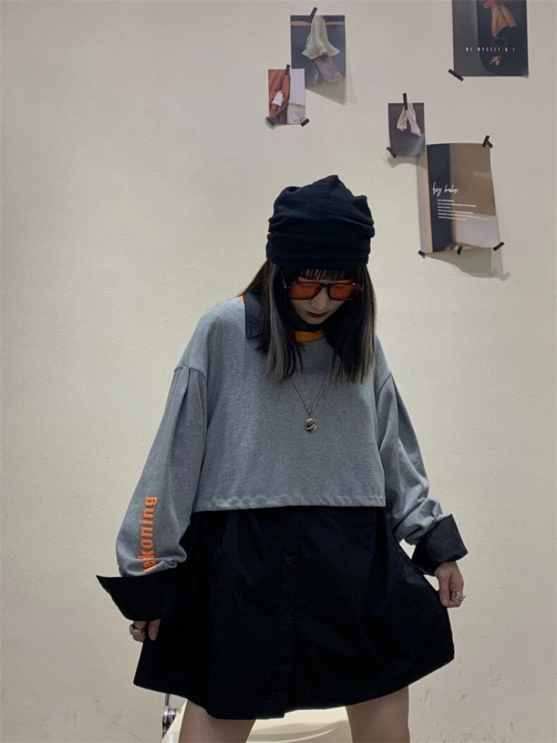 休闲套头卫衣，女装卫衣/绒衫，Alissa Lin