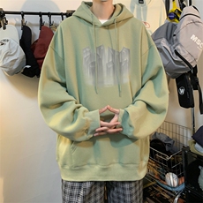 ！连帽圆领卫衣男装港风帽衫男LM147-P35，男装卫衣，电商B367